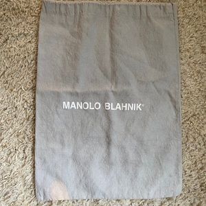 manolo blahnik dust bag